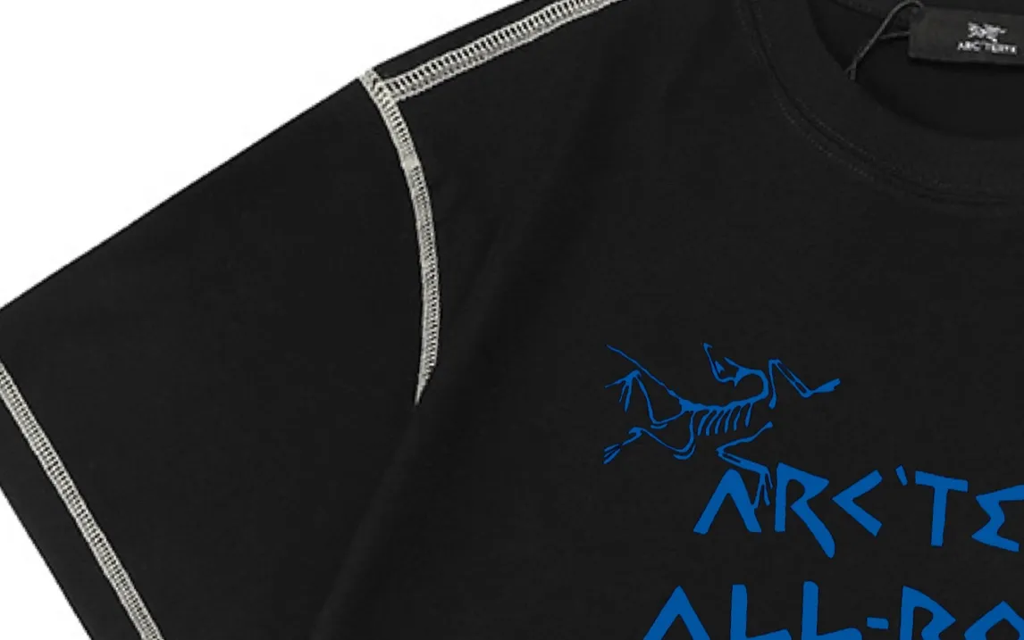 ARC TERYX 2026 New Arrival logo Same Style t 100％ 32 ：Black Size：XS S M L